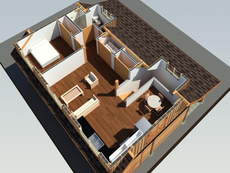 Huntington Barn Apartment Model A thumbnail 3