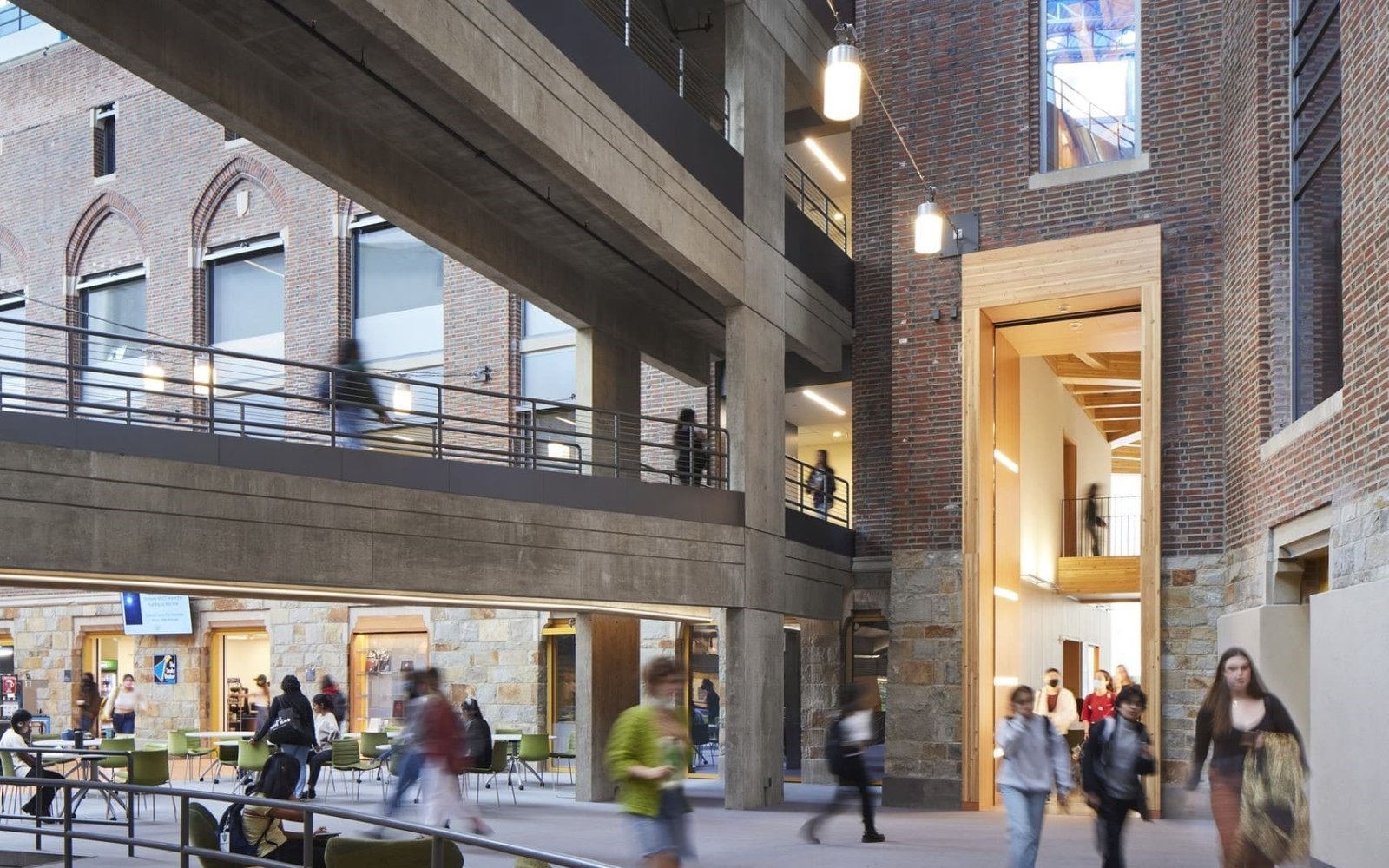 Wellesley College Science Complex Atrium photo 1