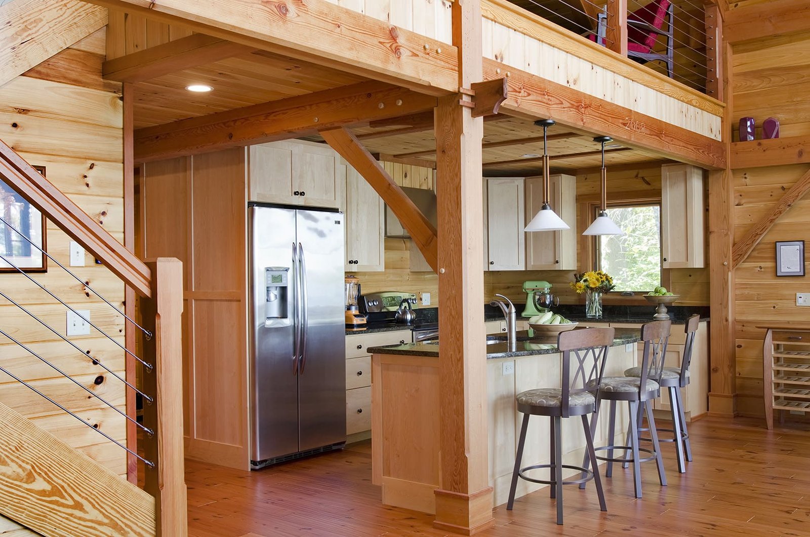 Winnipesaukee Island Timberframe thumbnail 3