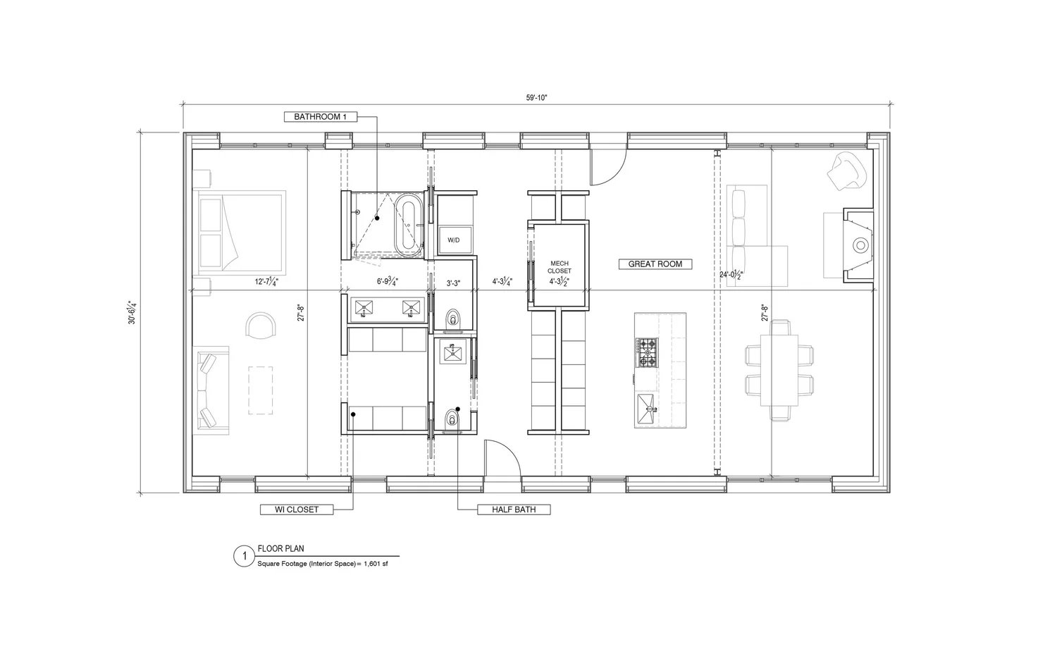1 Bedroom 1.5 Bath w/ Luxe Suite A photo 1