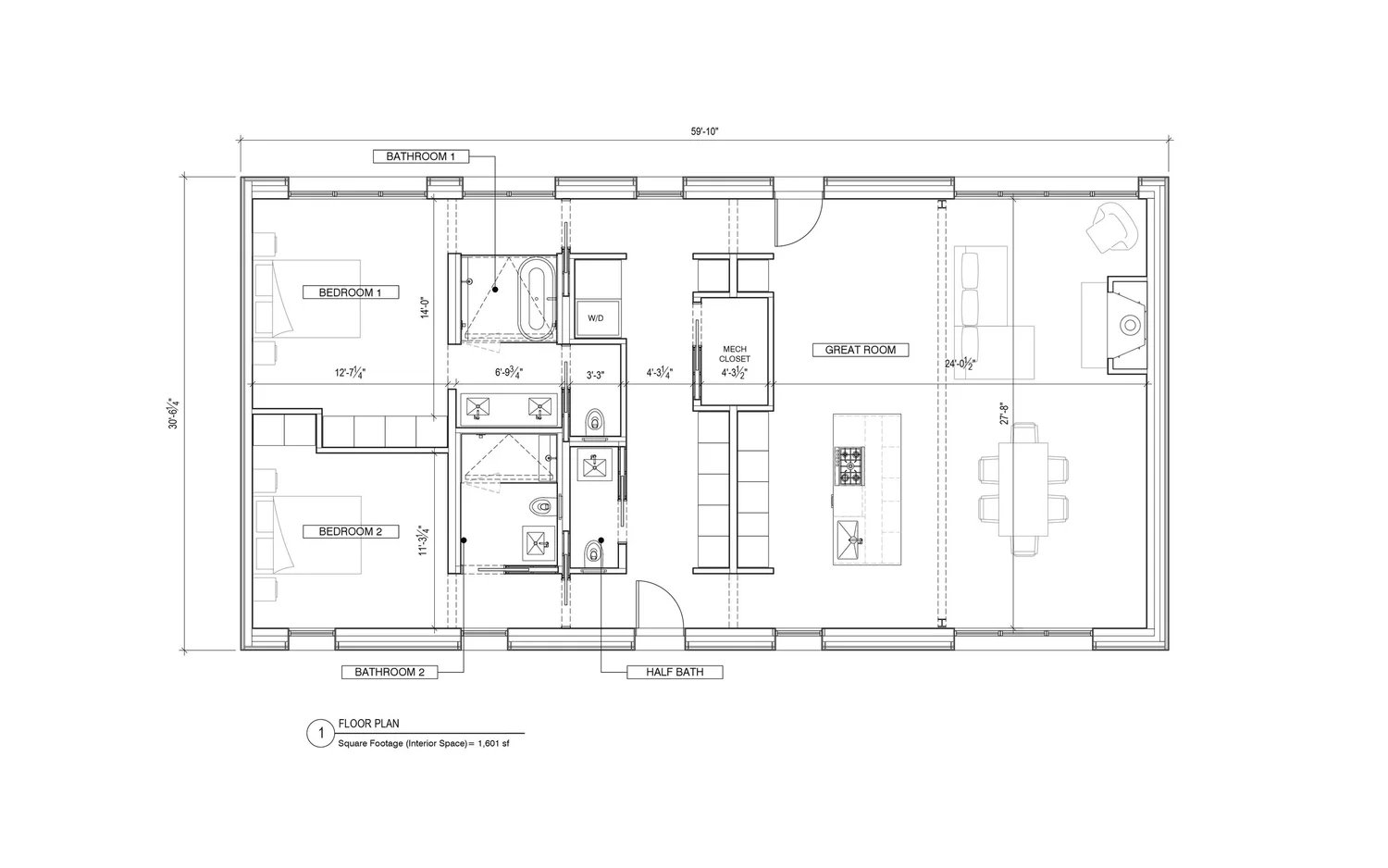 2 Bedroom 2.5 Bath w/ Luxe Bath A thumbnail 2
