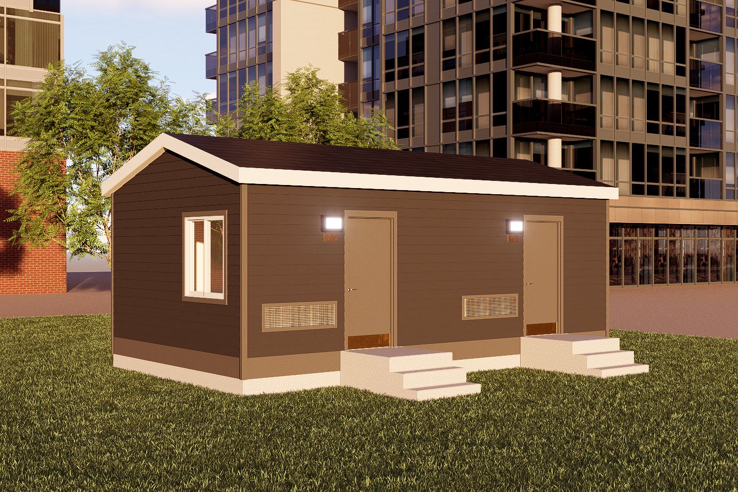 Emergency Sleeping Cabin – California State Contract photo 1