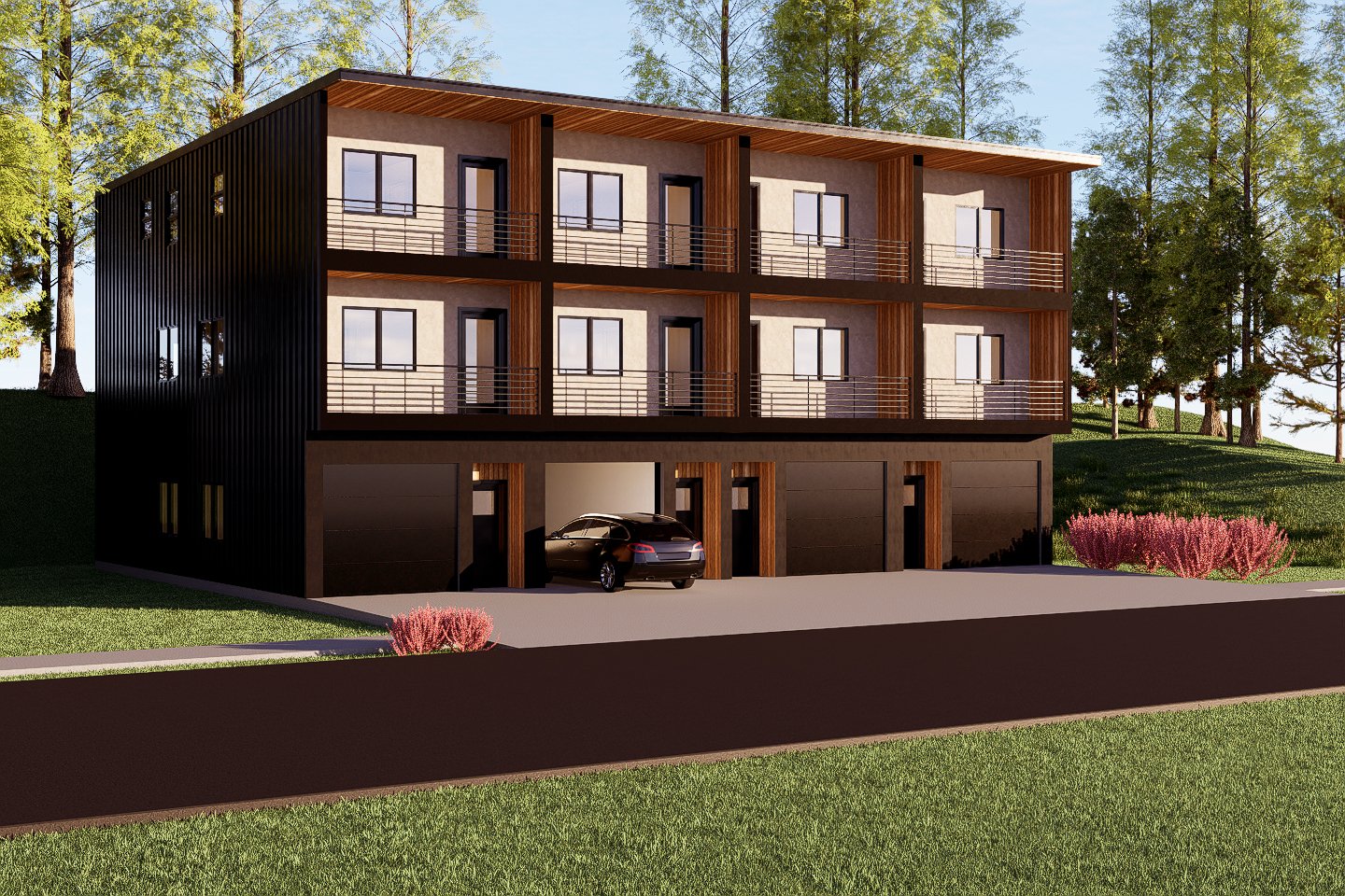 Townhome – Berkeley 2 Fourplex thumbnail 2