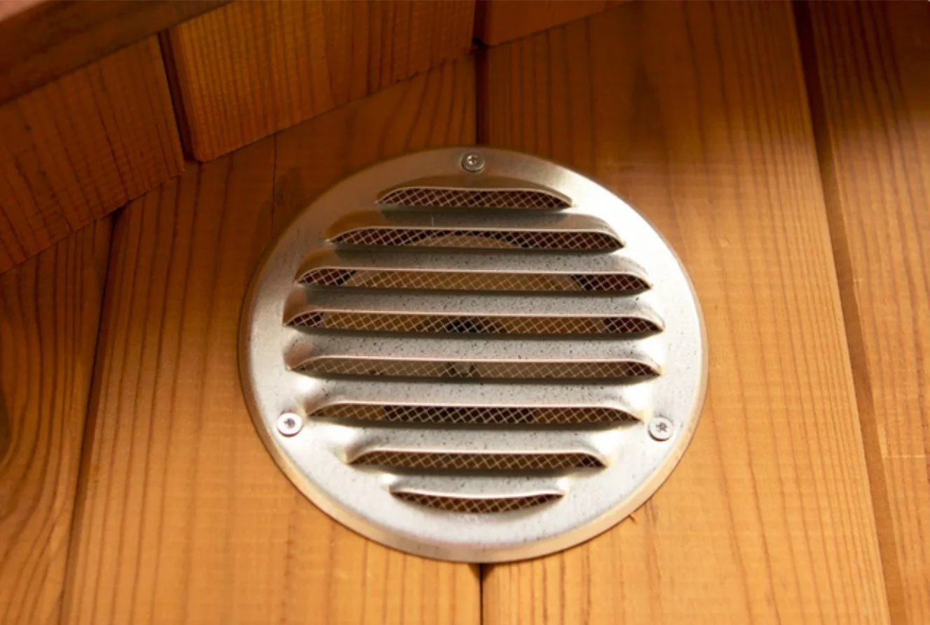 8’ thermowood scenic view barrel Sauna (extra wide) thumbnail 5