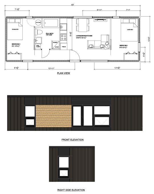 Steel Frame 2 Bedroom photo 1