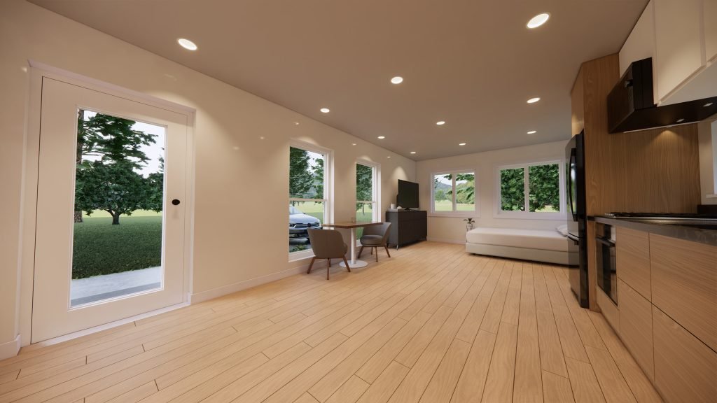 Studio Barrier Free Wood Modular Home thumbnail 6