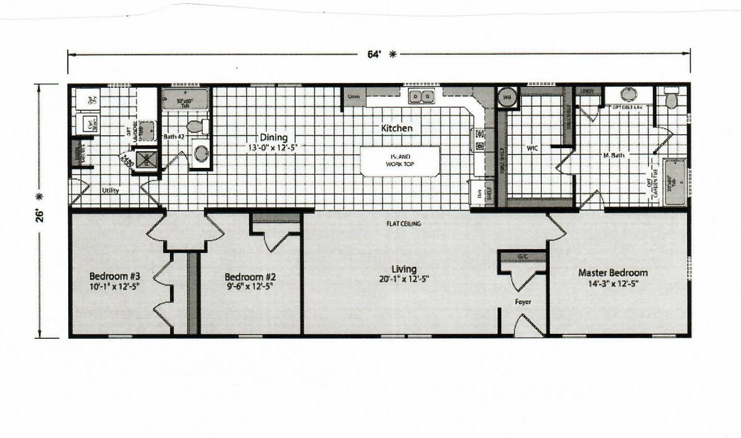 Arlington 2240P Ranch Modular Home thumbnail 17