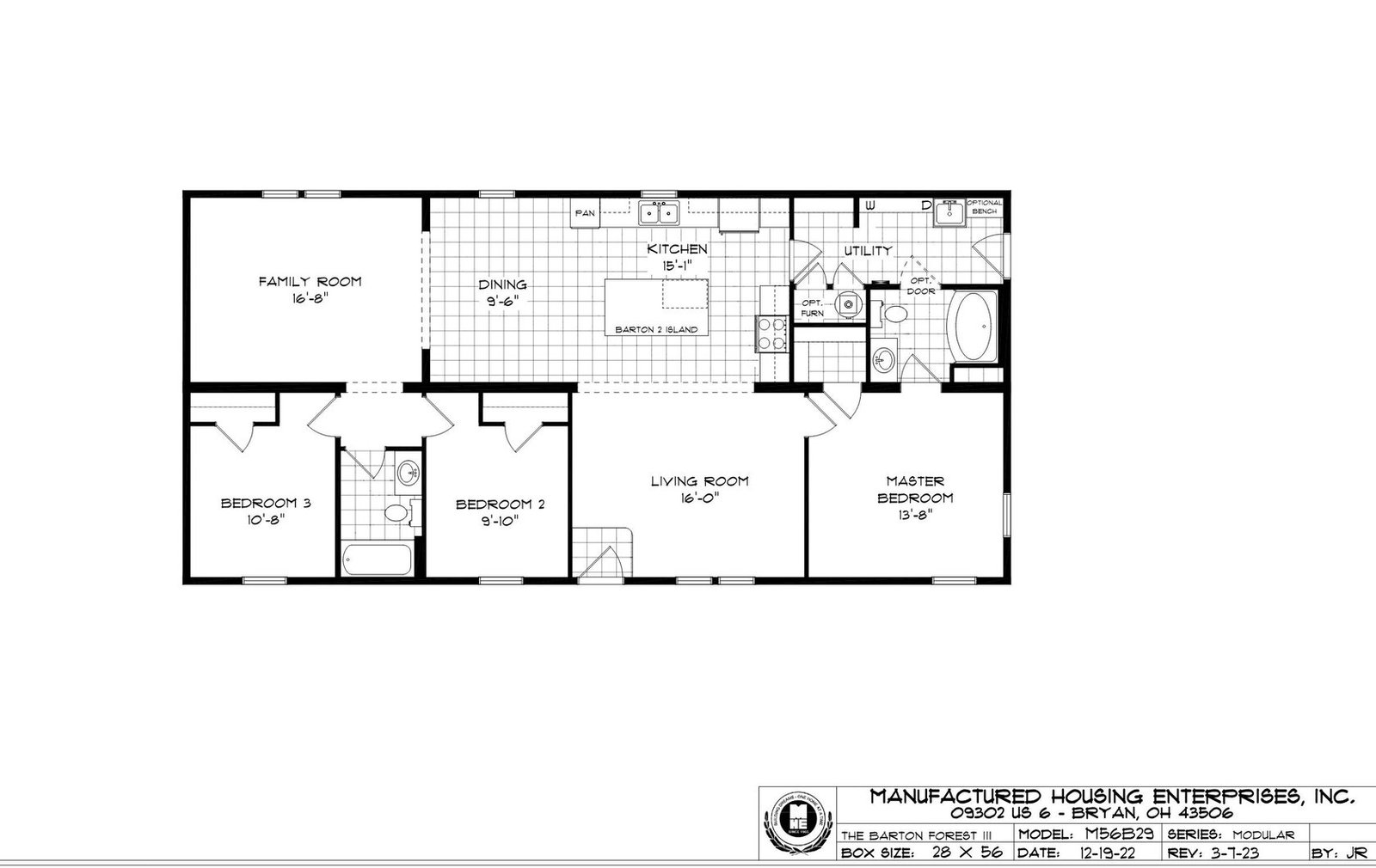 Barton Forest III Ranch Modular Home photo 1
