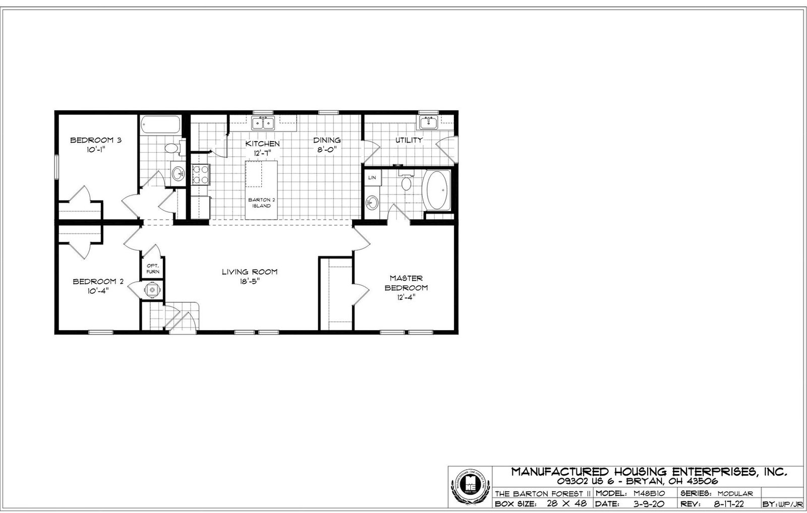 Barton Forest II Ranch Modular Home photo 1