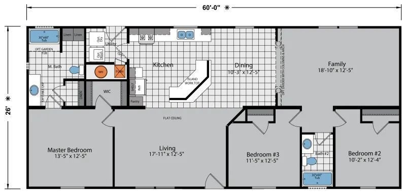 Hillcrest 7708 Ranch Modular Home photo 1