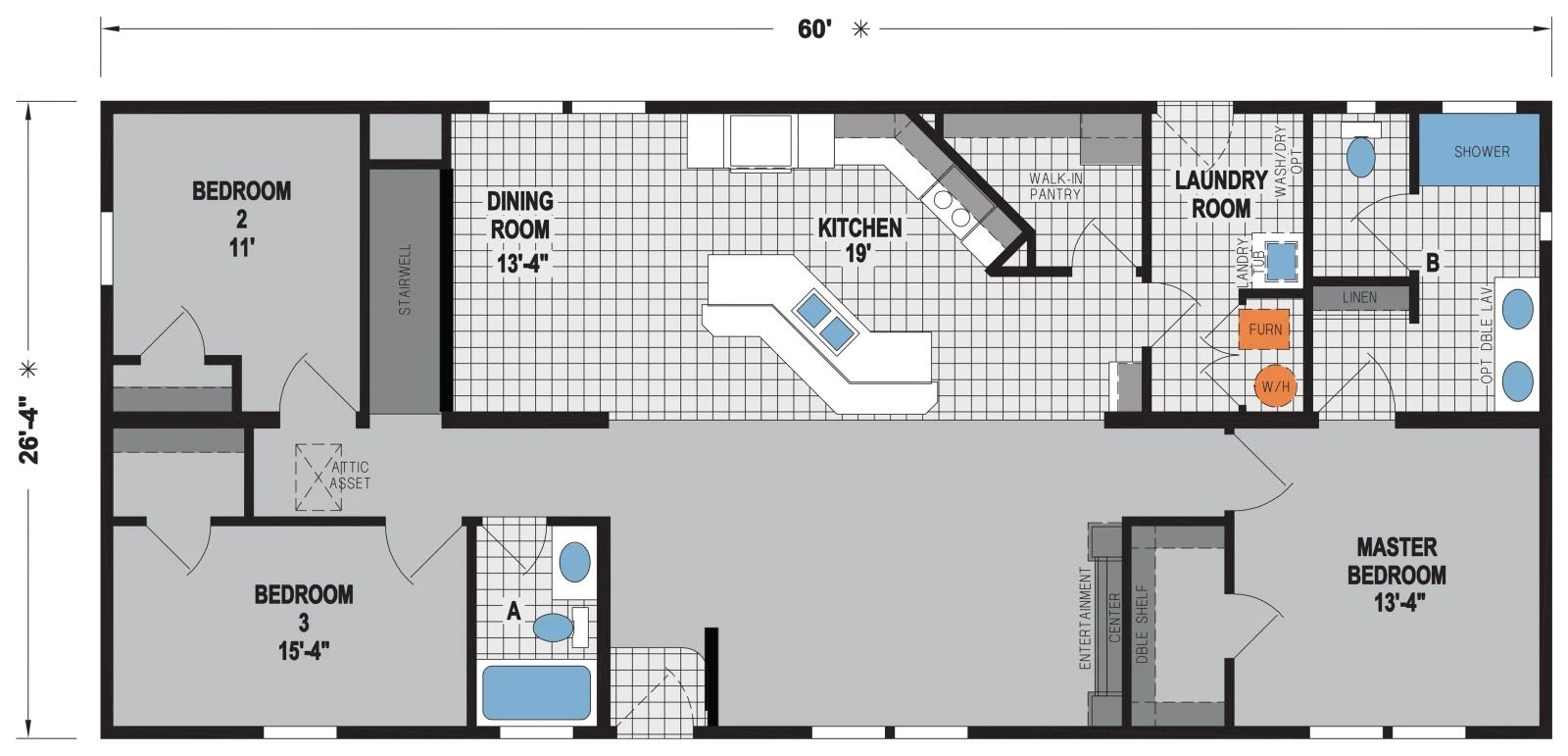 Hillcrest 7729 Ranch Modular Home photo 1
