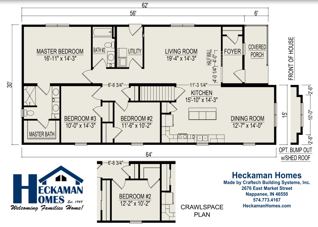 Hudson Ranch Modular Home thumbnail 2