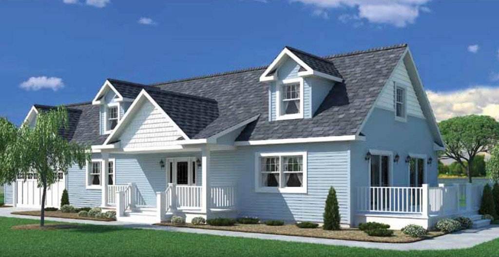 Lakeview 48 Cape Cod Modular Home (Unfinished 2nd Floor) photo 1