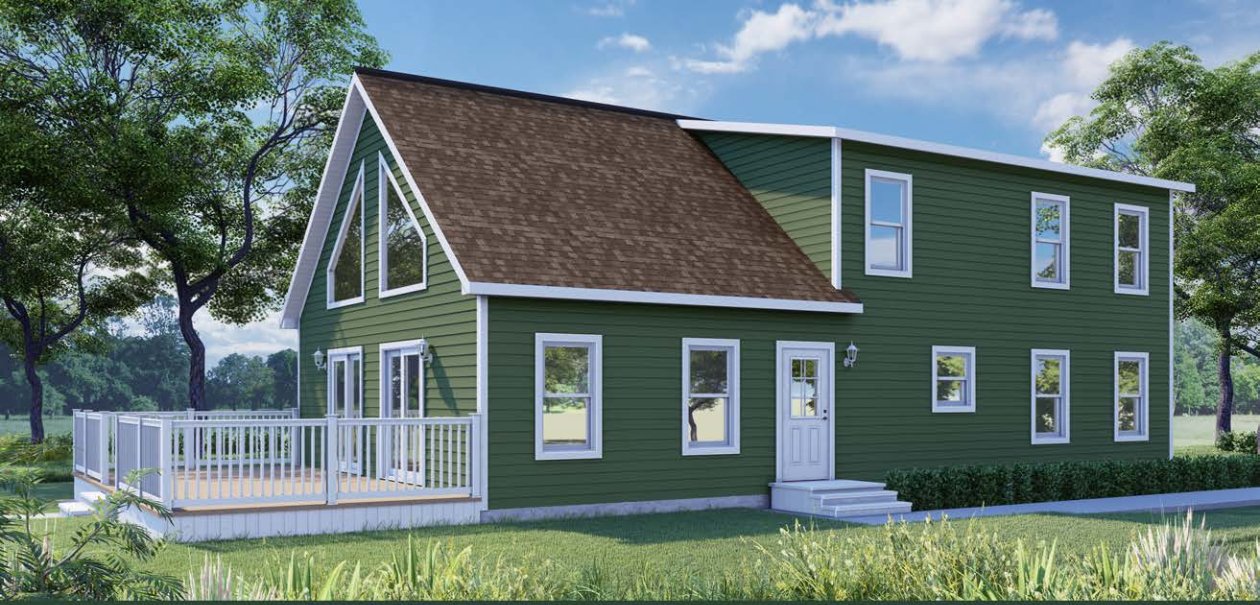 Mountainview II Cape Cod Modular Home (Finished 2nd Floor) photo 1