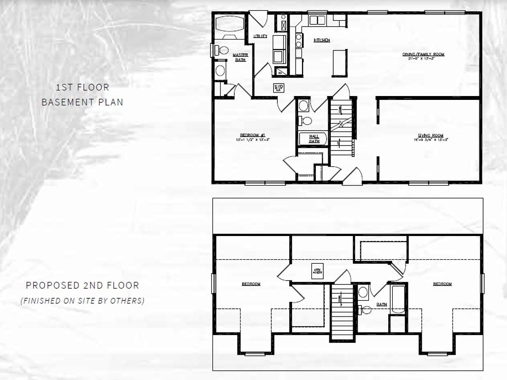 Providence 44 Cape Cod Modular Home (Unfinished 2nd Floor) thumbnail 2