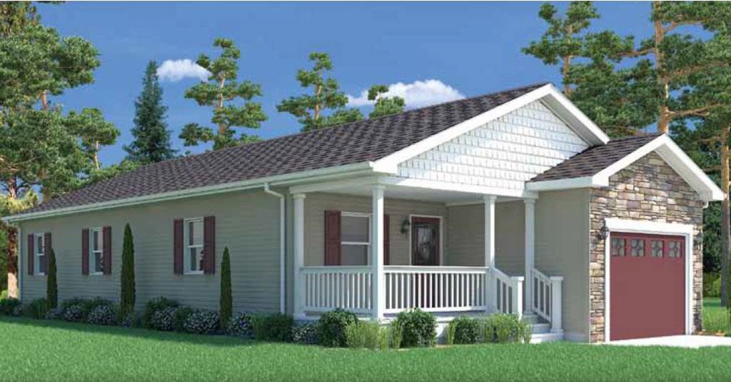 Remington Ranch Modular Home – Includes Garage & Porch photo 1