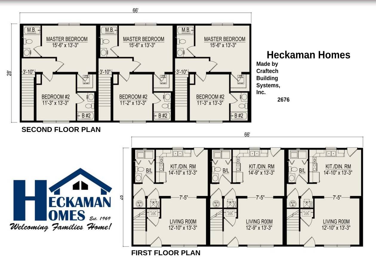 Townhouse II Triplex Two Story Modular Home photo 1