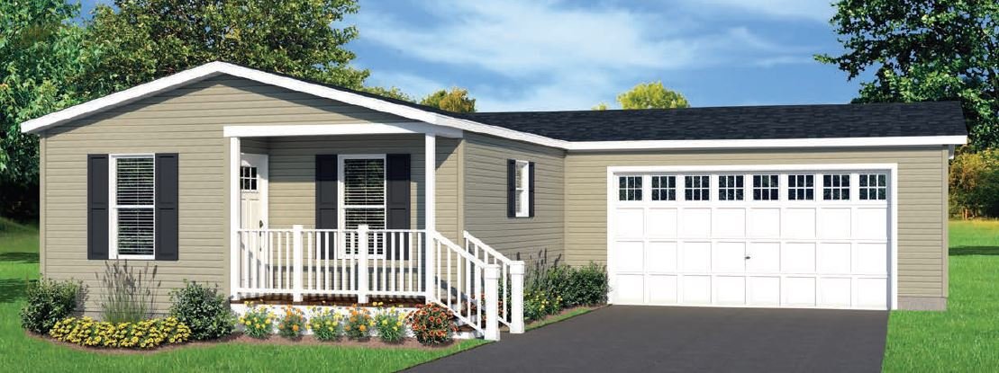 Valley Ranch Double Wide Mobile Home – 20 x 56 photo 1