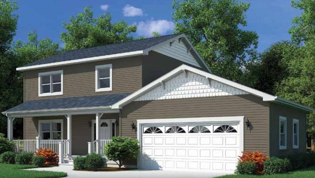 Washington Two Story Modular Home thumbnail 2